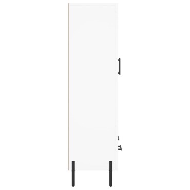 vidaXL Ντουλάπα Λευκή 69,5x31x115cm από Επεξεργασμένο Ξύλο 1 τεμ.