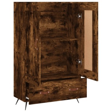 vidaXL Ντουλάπα Καπνιστή Δρυς 69,5x31x115cm Επεξεργασμένο Ξύλο 1 τεμ.