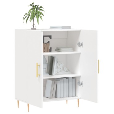 vidaXL Ντουλάπι Λευκό 69,5x34x90cm από Επεξεργασμένο Ξύλο 1 τεμ.