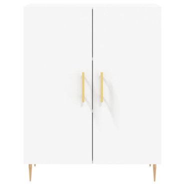 vidaXL Ντουλάπι Λευκό 69,5x34x90cm από Επεξεργασμένο Ξύλο 1 τεμ.