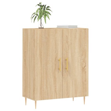 vidaXL Ντουλάπι Sonoma Δρυς 69,5x34x90cm από Επεξεργασμένο Ξύλο 1 τεμ.