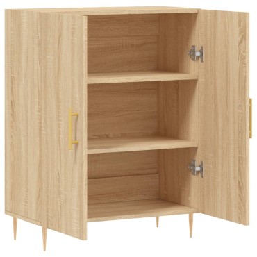 vidaXL Ντουλάπι Sonoma Δρυς 69,5x34x90cm από Επεξεργασμένο Ξύλο 1 τεμ.