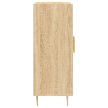 vidaXL Ντουλάπι Sonoma Δρυς 69,5x34x90cm από Επεξεργασμένο Ξύλο 1 τεμ.