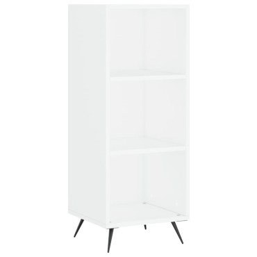 vidaXL Ραφιέρα Λευκή 34,5x32,5x90cm από Επεξεργασμένο Ξύλο 1 τεμ.