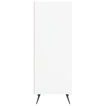 vidaXL Ραφιέρα Λευκή 34,5x32,5x90cm από Επεξεργασμένο Ξύλο 1 τεμ.
