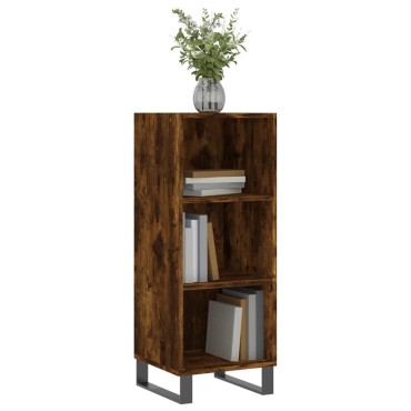 vidaXL Ντουλάπι Καπνιστή Δρυς 34,5x32,5x90cm από Επεξεργ. Ξύλο 1 τεμ.