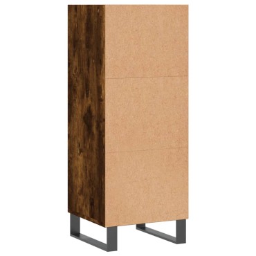 vidaXL Ντουλάπι Καπνιστή Δρυς 34,5x32,5x90cm από Επεξεργ. Ξύλο 1 τεμ.