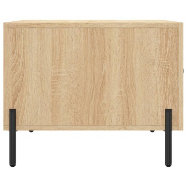 vidaXL Τραπεζάκι Σαλονιού Sonoma Δρυς 50x50x40cm Επεξεργασμένο Ξύλο 1 τεμ.