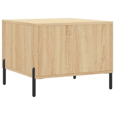 vidaXL Τραπεζάκι Σαλονιού Sonoma Δρυς 50x50x40cm Επεξεργασμένο Ξύλο 1 τεμ.