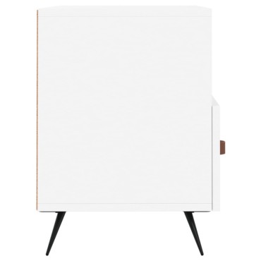 vidaXL Έπιπλο Τηλεόρασης Λευκό 80x36x50cm από Επεξεργασμένο Ξύλο