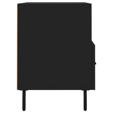 vidaXL Έπιπλο Τηλεόρασης Μαύρο 80x36x50cm από Επεξεργασμένο Ξύλο