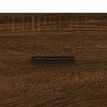 vidaXL Έπιπλο Τηλεόρασης Καφέ Δρυς 80x36x50cm Επεξ. Ξύλο