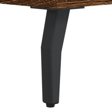 vidaXL Έπιπλο Τηλεόρασης Καφέ Δρυς 80x36x50cm Επεξ. Ξύλο