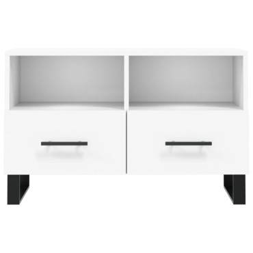 vidaXL Έπιπλο Τηλεόρασης Λευκό 80x36x50cm από Επεξεργασμένο Ξύλο