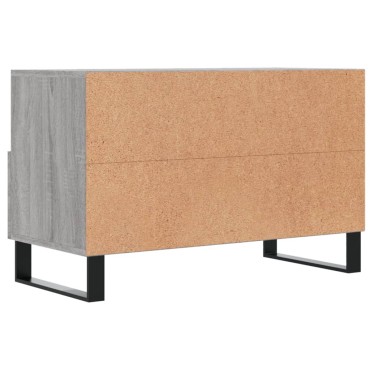 vidaXL Έπιπλο Τηλεόρασης Γκρι Sonoma 80x36x50cm από Επεξεργ. Ξύλο