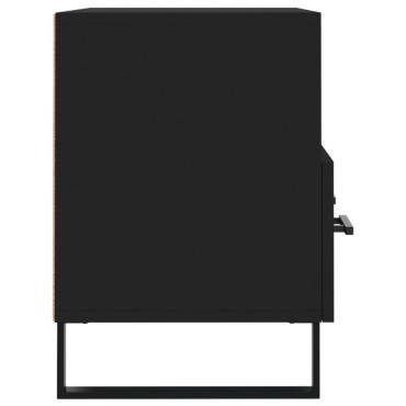 vidaXL Έπιπλο Τηλεόρασης Μαύρο 80x36x50cm από Επεξεργασμένο Ξύλο