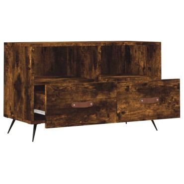vidaXL Έπιπλο Τηλεόρασης Καπνιστή Δρυς 80x36x50cm Επεξ. Ξύλο
