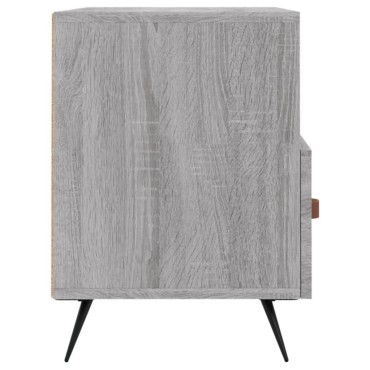 vidaXL Έπιπλο Τηλεόρασης Γκρι Sonoma 80x36x50cm από Επεξεργ. Ξύλο