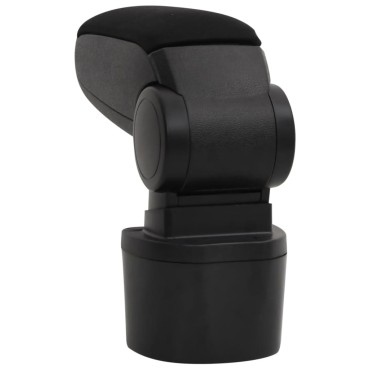 vidaXL Τεμπέλης Αυτοκινήτου Μαύρος 14,5 x 31,5 x (30-48) εκ. από ABS