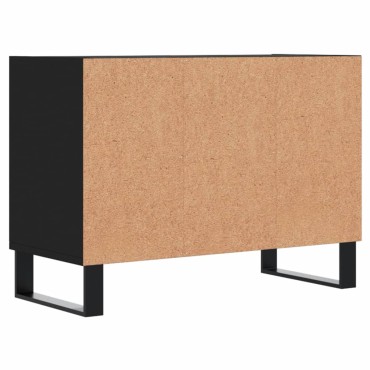 vidaXL Έπιπλο Τηλεόρασης Μαύρο 69,5x30x50cm από Επεξεργασμένο Ξύλο