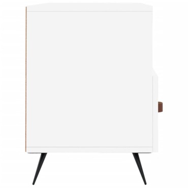 vidaXL Έπιπλο Τηλεόρασης Λευκό 102x36x50cm από Επεξεργ. Ξύλο