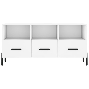 vidaXL Έπιπλο Τηλεόρασης Λευκό 102x36x50cm από Επεξεργ. Ξύλο