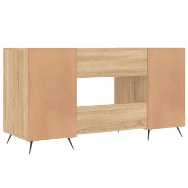 vidaXL Γραφείο Sonoma Δρυς 140x50x75cm από Επεξεργασμένο Ξύλο 1 τεμ.