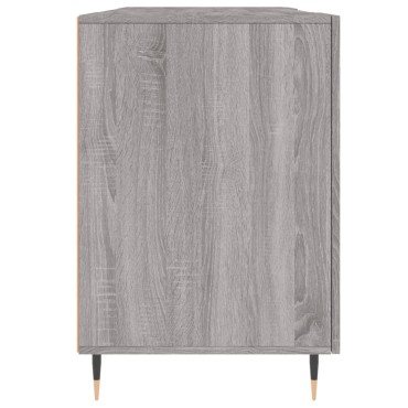 vidaXL Γραφείο Γκρι Sonoma 140x50x75cm από Επεξεργασμένο Ξύλο 1 τεμ.