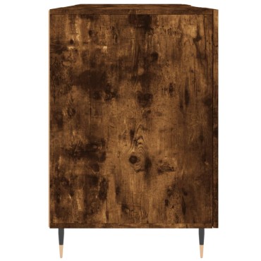 vidaXL Γραφείο Καπνιστή Δρυς 140x50x75cm από Επεξεργασμένο Ξύλο 1 τεμ.