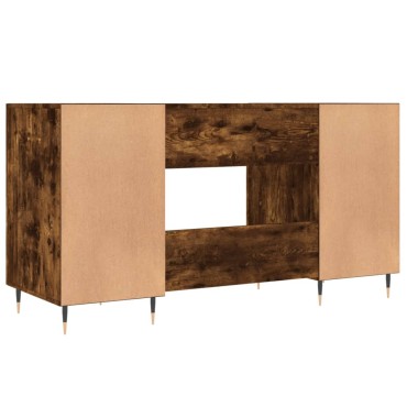 vidaXL Γραφείο Καπνιστή Δρυς 140x50x75cm από Επεξεργασμένο Ξύλο 1 τεμ.