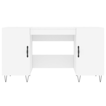 vidaXL Γραφείο Λευκό 140x50x75cm από Επεξεργασμένο Ξύλο 1 τεμ.