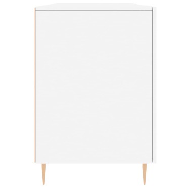 vidaXL Γραφείο Λευκό 140x50x75cm από Επεξεργασμένο Ξύλο 1 τεμ.