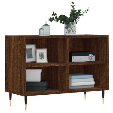vidaXL Έπιπλο Τηλεόρασης Καφέ Δρυς 69,5x30x50cm Επεξεργασμένο Ξύλο