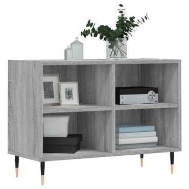 vidaXL Έπιπλο Τηλεόρασης Γκρι Sonoma 69,5x30x50cm Επεξεργ. Ξύλο