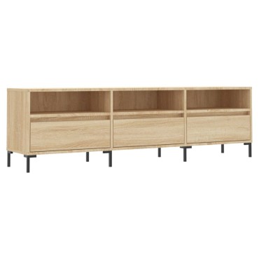 vidaXL Έπιπλο Τηλεόρασης Sonoma Δρυς 150x30x44,5cm Επεξ. Ξύλο