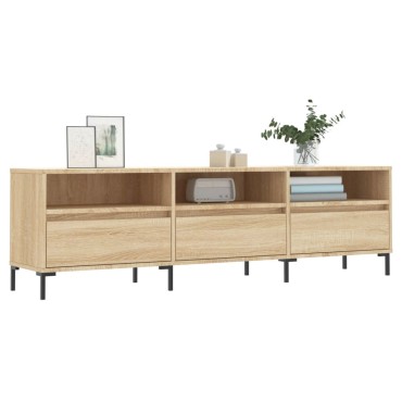 vidaXL Έπιπλο Τηλεόρασης Sonoma Δρυς 150x30x44,5cm Επεξ. Ξύλο