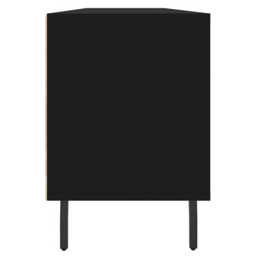 vidaXL Έπιπλο Τηλεόρασης Μαύρο 150x30x44,5cm Επεξεργασμένο Ξύλο