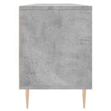 vidaXL Έπιπλο Τηλεόρασης Γκρι Σκυρ. 150x30x44,5cm Επεξ. Ξύλο