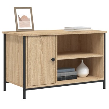 vidaXL Έπιπλο Τηλεόρασης Sonoma Δρυς 80x40x50cm Επεξεργασμένο Ξύλο