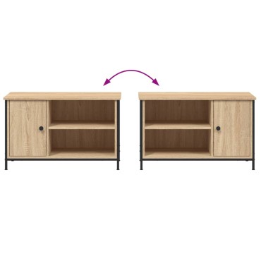 vidaXL Έπιπλο Τηλεόρασης Sonoma Δρυς 80x40x50cm Επεξεργασμένο Ξύλο