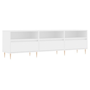vidaXL Έπιπλο Τηλεόρασης Λευκό 150x30x44,5cm Επεξεργασμένο Ξύλο