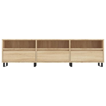 vidaXL Έπιπλο Τηλεόρασης Sonoma Δρυς 150x30x44,5cm Επεξ. Ξύλο
