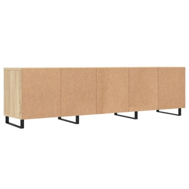 vidaXL Έπιπλο Τηλεόρασης Sonoma Δρυς 150x30x44,5cm Επεξ. Ξύλο
