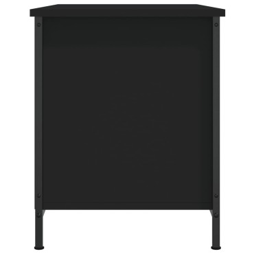vidaXL Έπιπλο Τηλεόρασης Μαύρο 80x40x50cm από Επεξεργασμένο Ξύλο