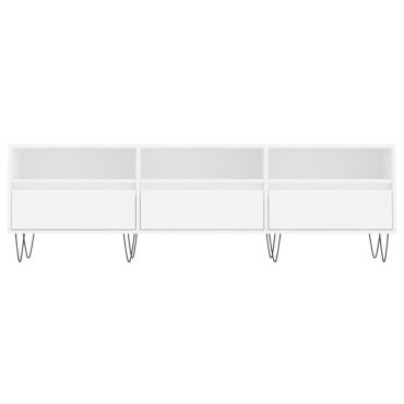 vidaXL Έπιπλο Τηλεόρασης Λευκό 150x30x44,5cm Επεξεργασμένο Ξύλο