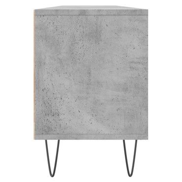vidaXL Έπιπλο Τηλεόρασης Γκρι Σκυρ. 150x30x44,5cm Επεξ. Ξύλο