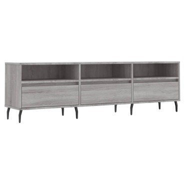 vidaXL Έπιπλο Τηλεόρασης Γκρι Sonoma 150x30x44,5cm από Επεξεργ. Ξύλο
