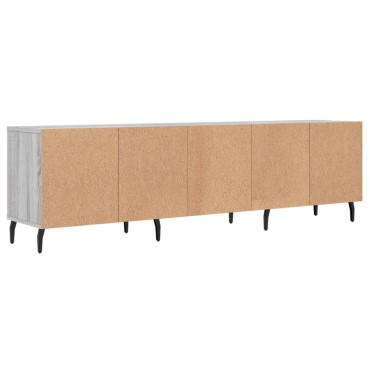 vidaXL Έπιπλο Τηλεόρασης Γκρι Sonoma 150x30x44,5cm από Επεξεργ. Ξύλο