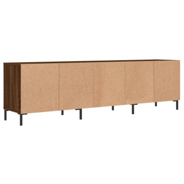 vidaXL Έπιπλο Τηλεόρασης Καφέ Δρυς 150x30x44,5cm Επεξεργασμένο Ξύλο