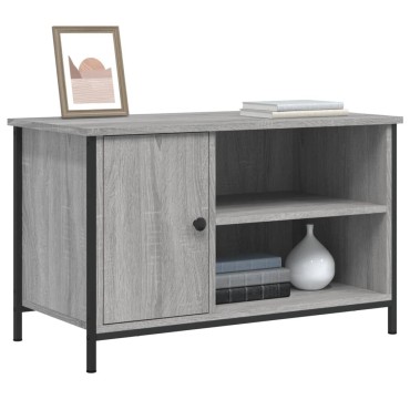 vidaXL Έπιπλο Τηλεόρασης Γκρι Sonoma 80x40x50cm από Επεξεργ. Ξύλο